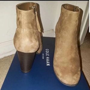 Brown Cole Haan Booties